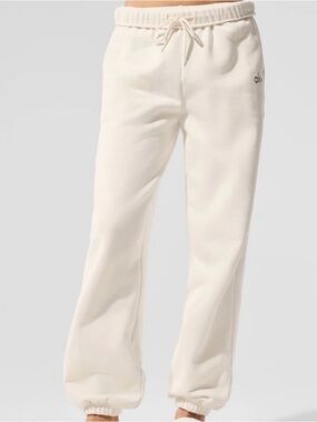 Alo cream sweat pants